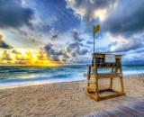 Alone at the beach Alone at the beach